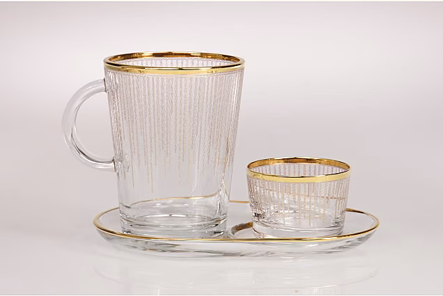 Rain Gold-RGF Large Mug, 3-Piece Set