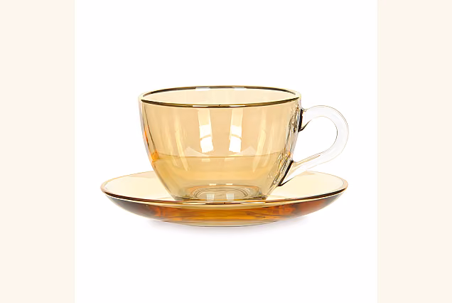 Rainbow-RMA Cappuccino Cups with Saucers