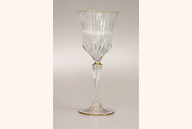 Luxury Wine Glasses 220ml with Gold Decoration ADAGIO GOLD-ADGC