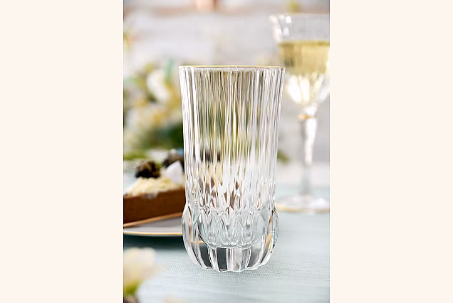 Luxury Water Glasses with Gold Rim ADAGIO GOLD-ADGD