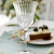 Elegant Water Goblets 280ml Decorated with Platinum ADAGIO PLATINUM-ADPB