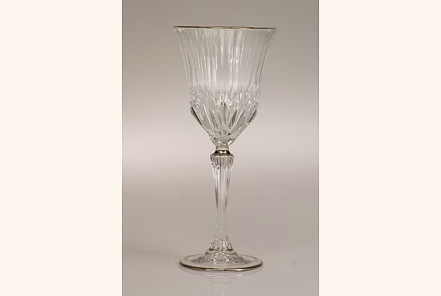Wine Glasses 220ml Decorated with Platinum ADAGIO PLATINUM-ADPC