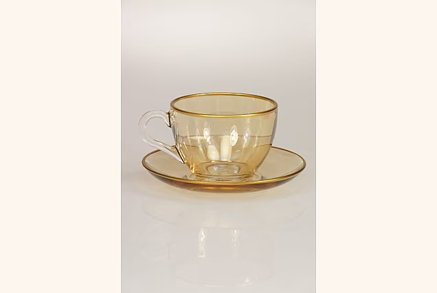Rainbow-RMC Cappuccino Cups with Saucers
