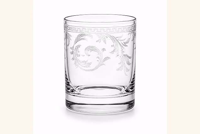 Decorated Whisky Tumblers, Set of 6, Versal