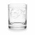 Decorated Whisky Tumblers, Set of 6, Versal